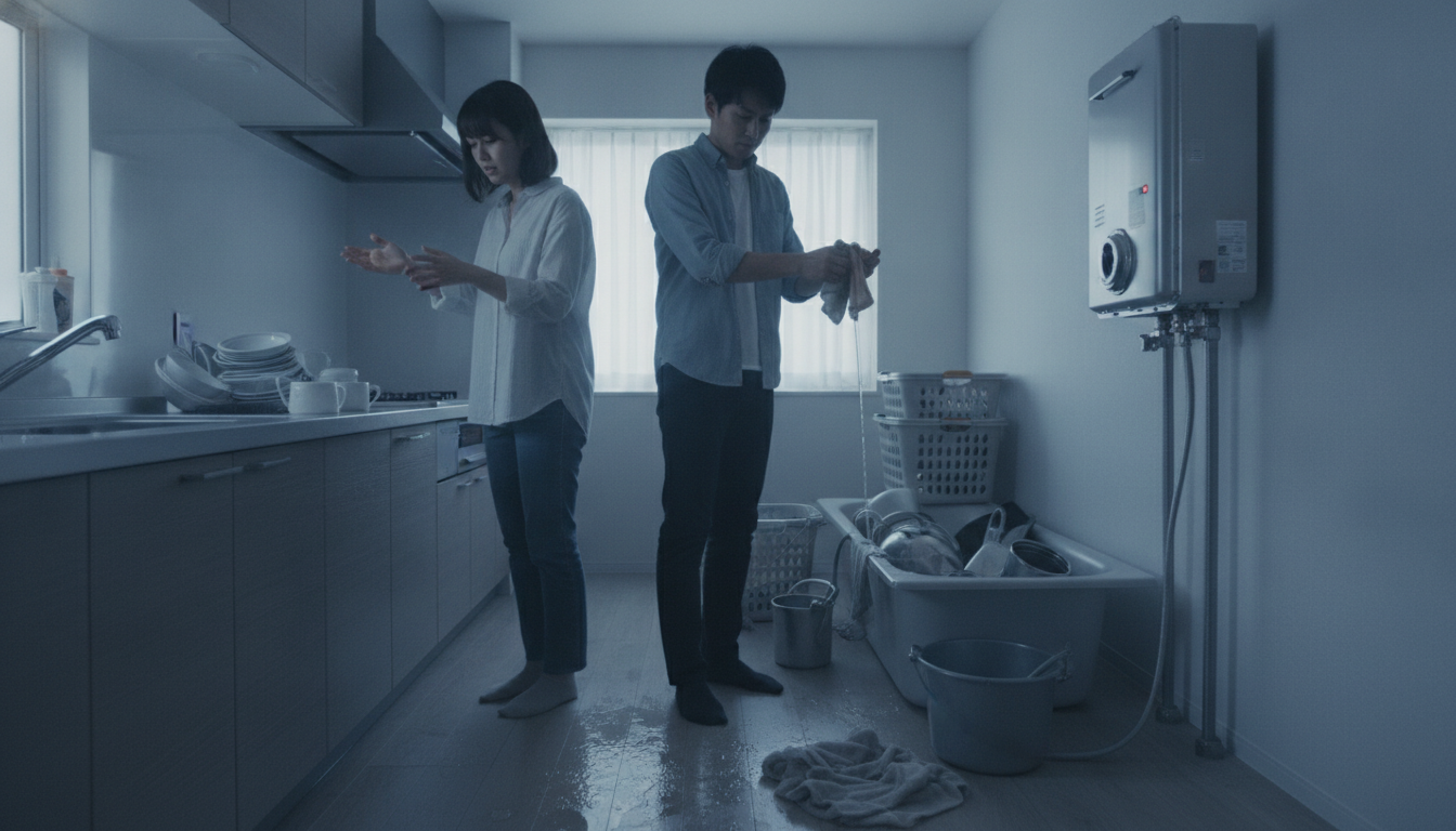 給湯器が壊れると日常生活に大きな支障が出ます