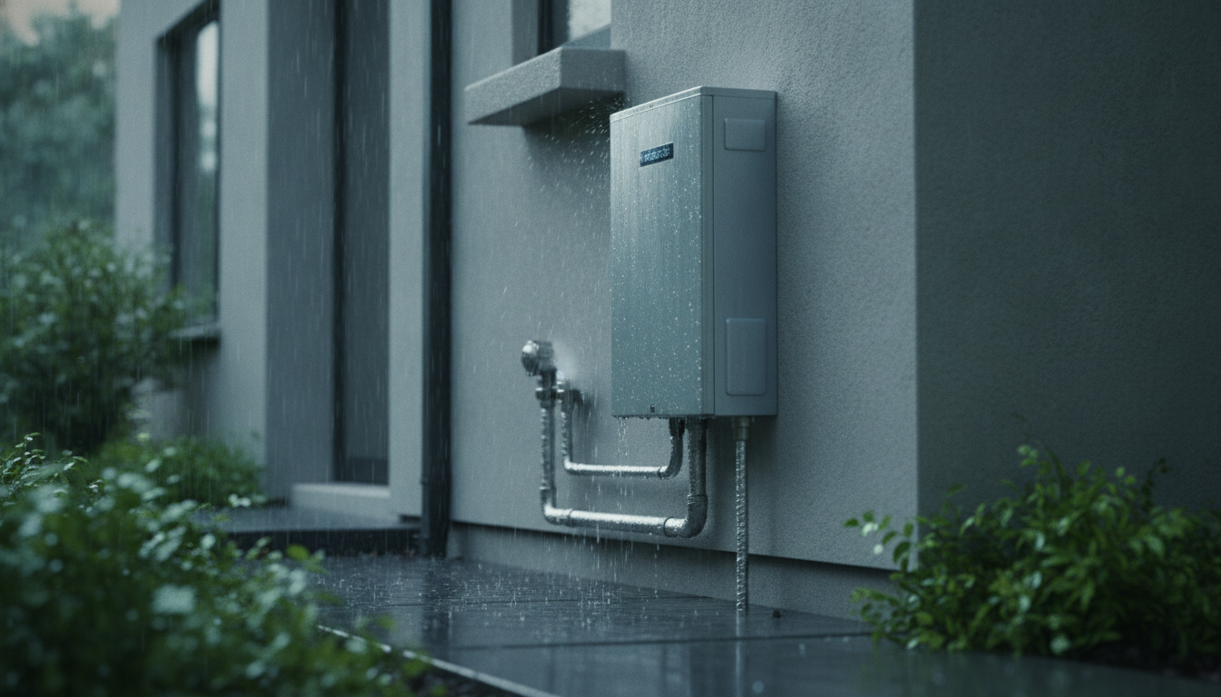 なぜ給湯器は雨に濡れても大丈夫なのか?