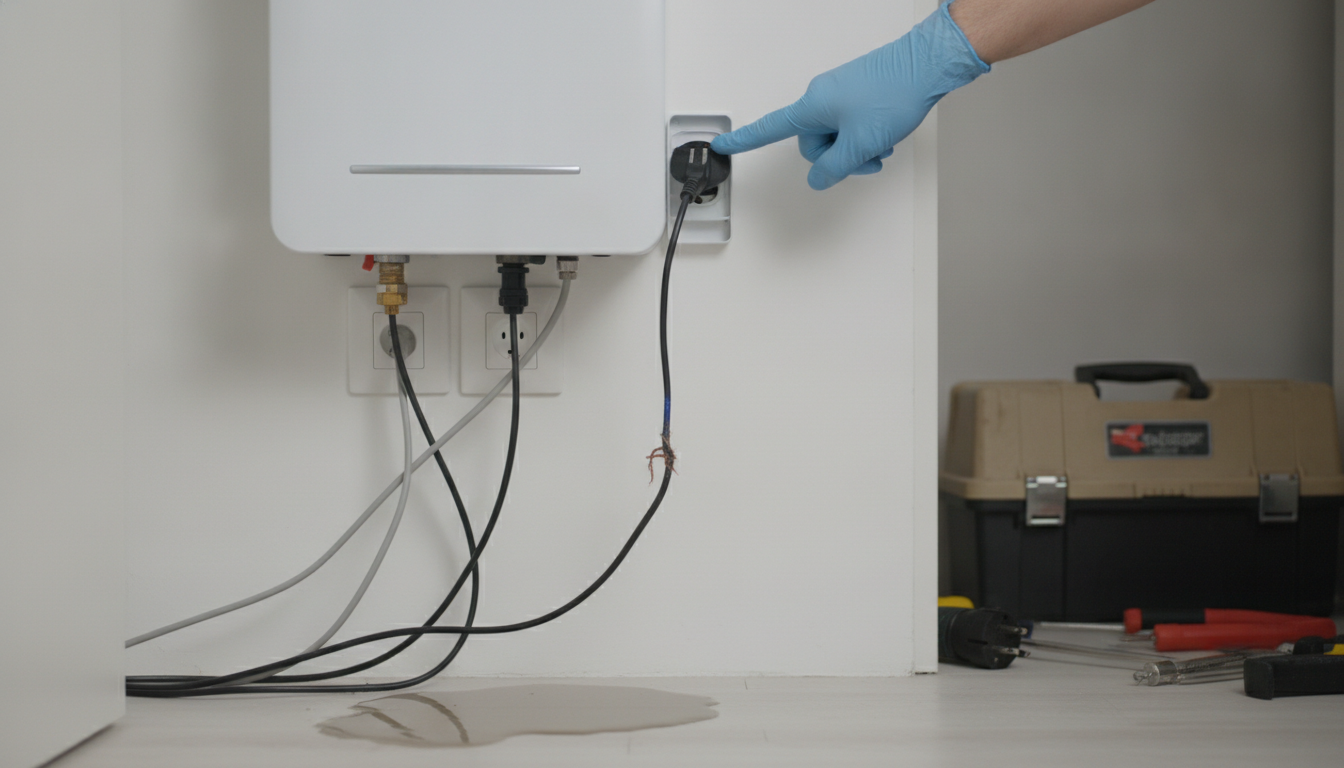 給湯器の電源が切れる主な原因