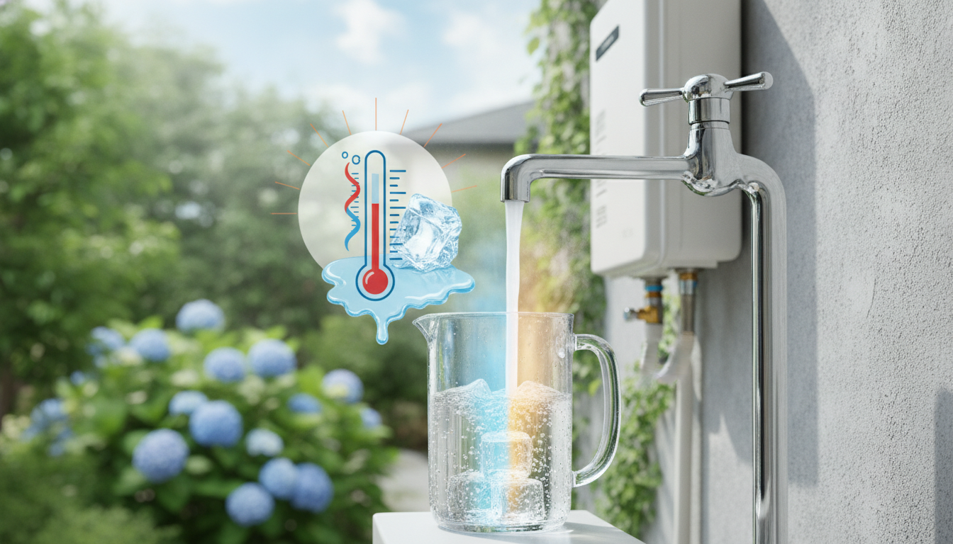 なぜ夏になると給湯器の温度が不安定になるの？