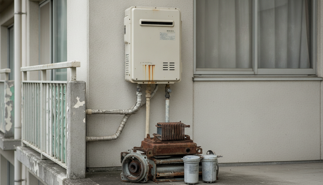 給湯器の寿命ってどのくらい？古いかどうかの判断基準