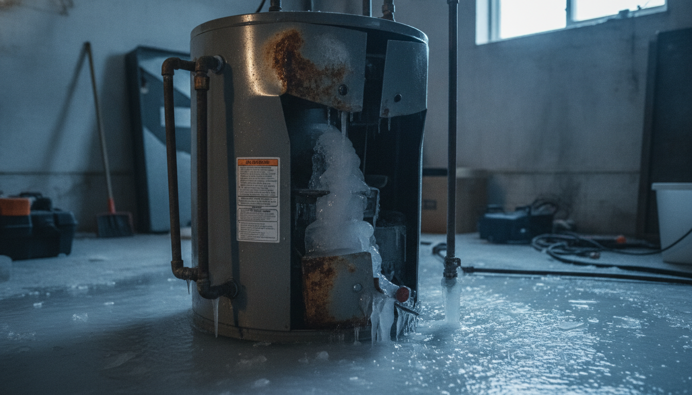 給湯器の水抜きをしないとどうなるのか【結論】