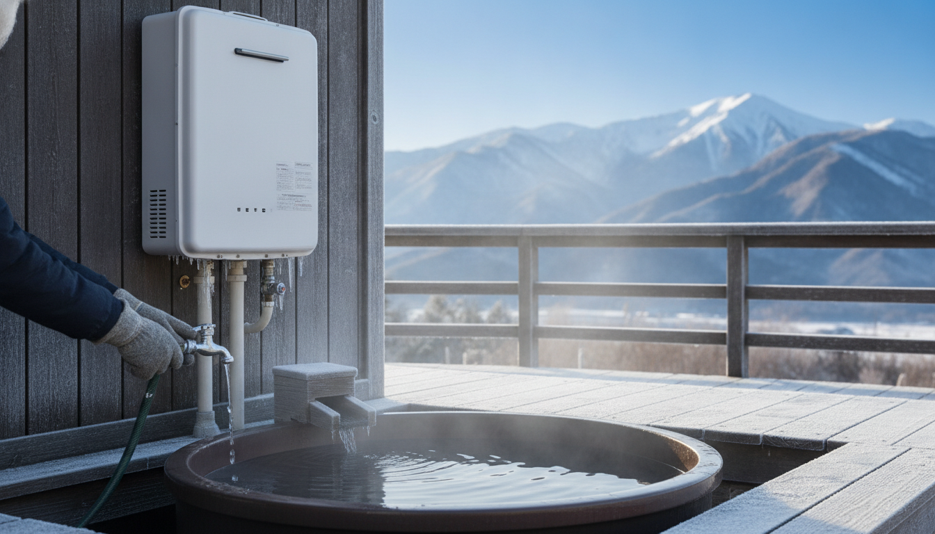 なぜ浴槽の水が凍結防止になるのか