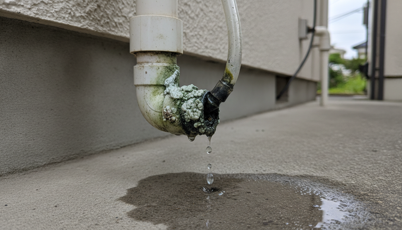 なぜドレン配管詰まりが起こるのでしょうか?