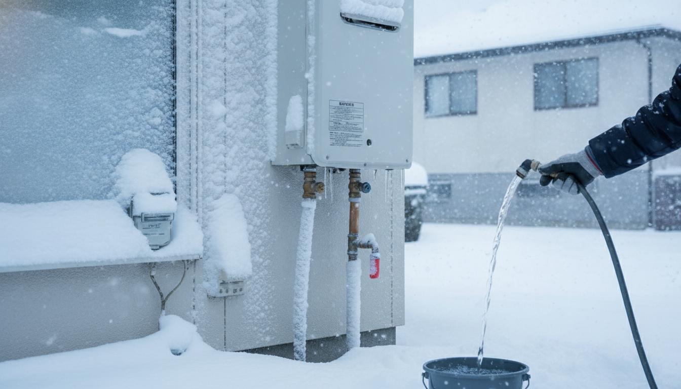 なぜ水は出るのにお湯だけ出ないの?