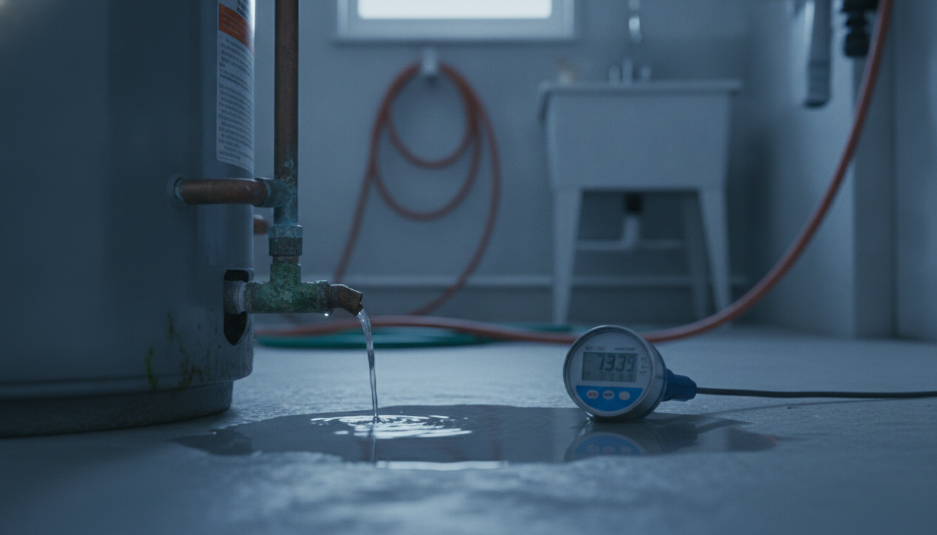 給湯器の水漏れで水道代はどのくらい増えるのか