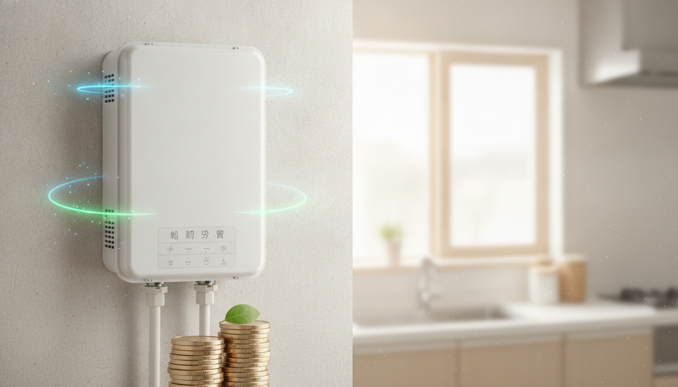 給湯器の運転にかかる電気代は意外と少ない
