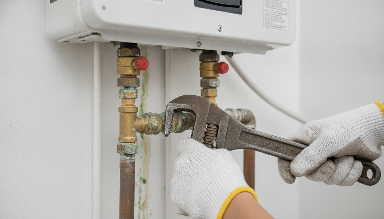 なぜ給湯器の給水元栓は回らなくなるの?