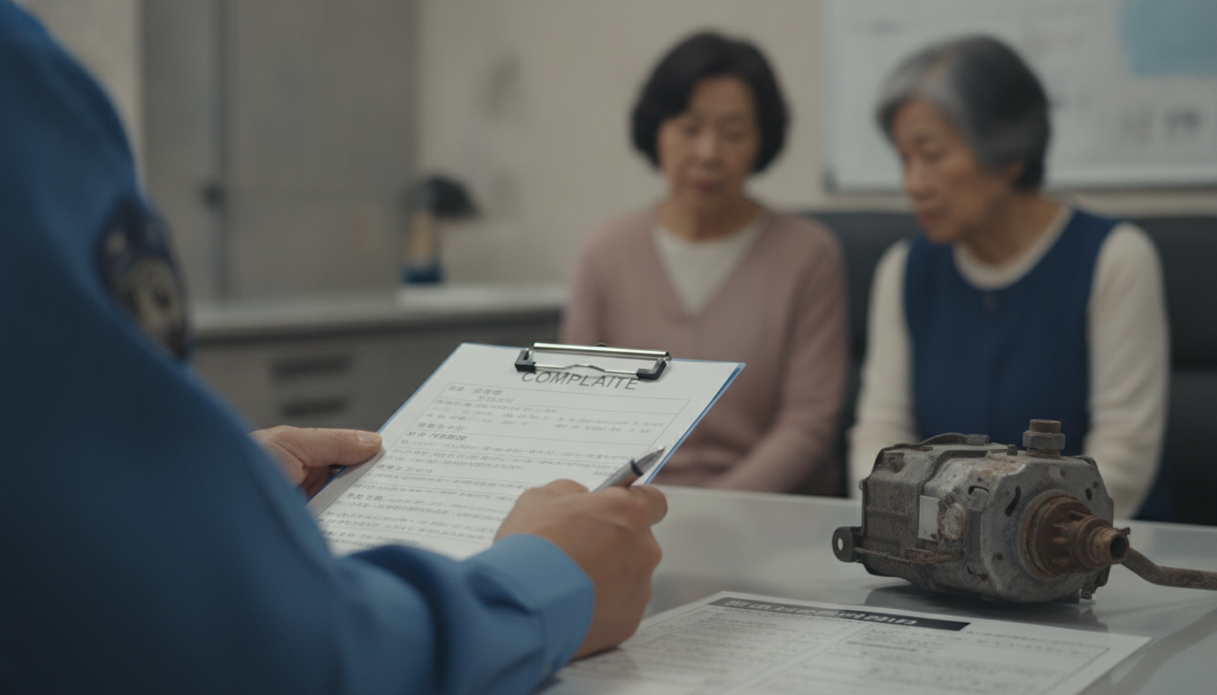 給湯器詐欺では警察への相談が有効です
