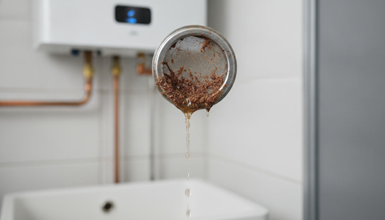 水抜き栓フィルターが詰まると起こるトラブル