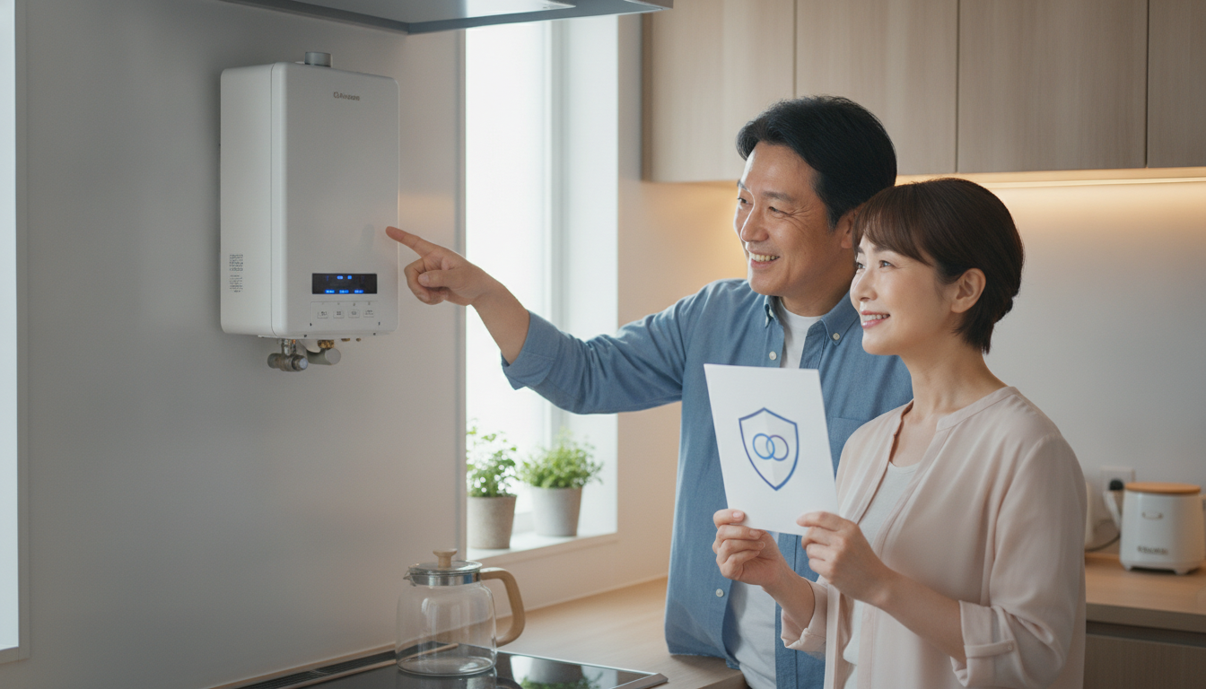 正直屋の給湯器保証は2つの保証で安心