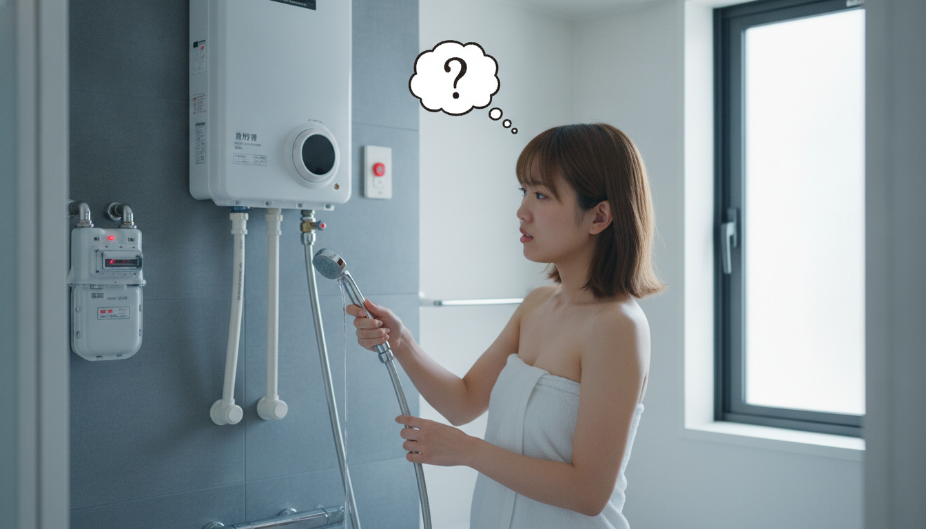 レオパレスでお湯が出ないときの主な原因