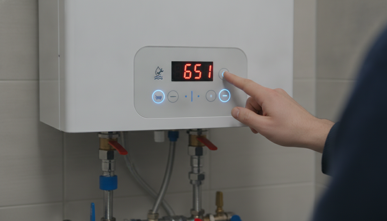 エラー651は水量サーボの異常を示しています