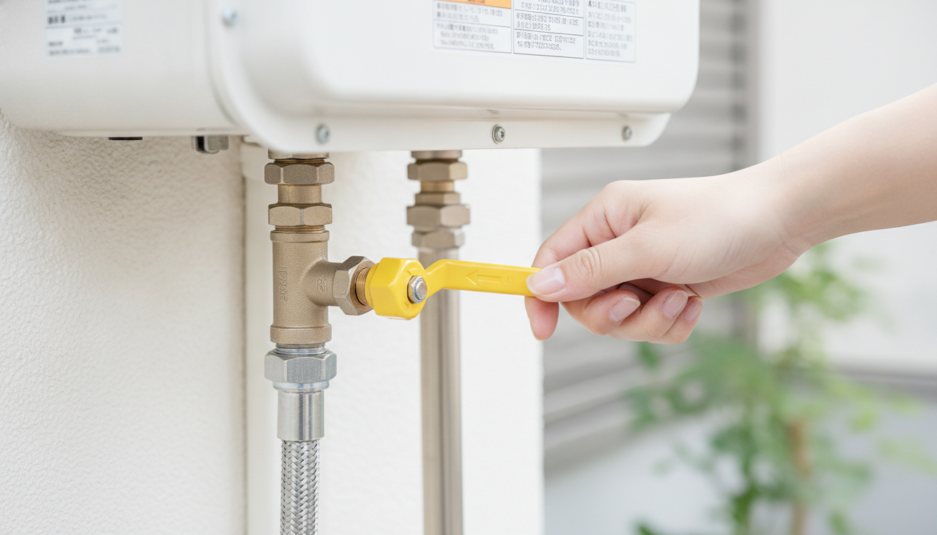 なぜ給湯器のガス栓は「常時開けっぱなし」なのか