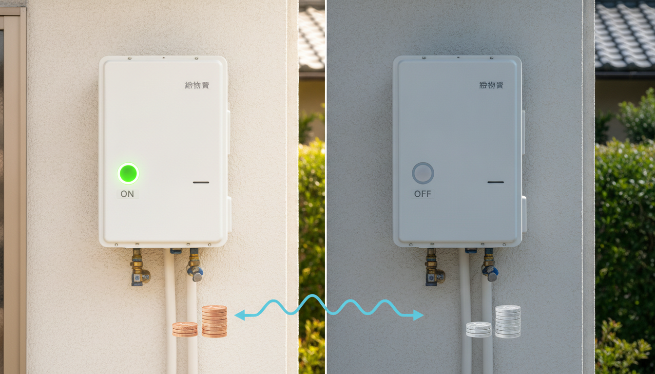 なぜ電気代の差が小さいのか?給湯器の仕組みを知ろう
