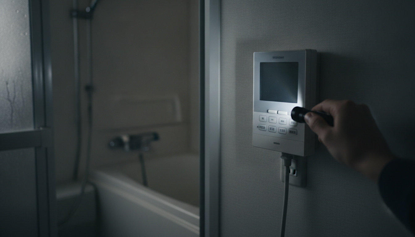 給湯器のリモコンの電源が落ちる主な原因