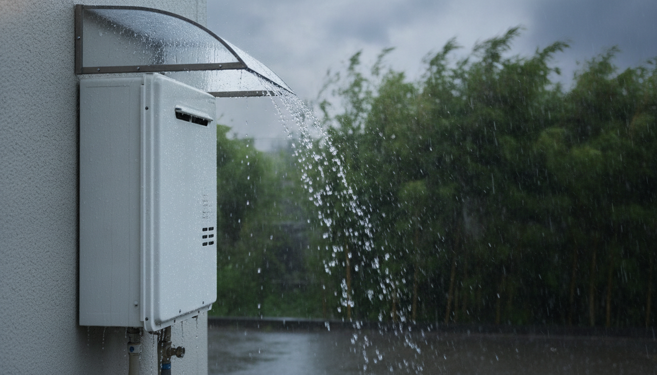 こんなときは雨対策が必要かもしれません