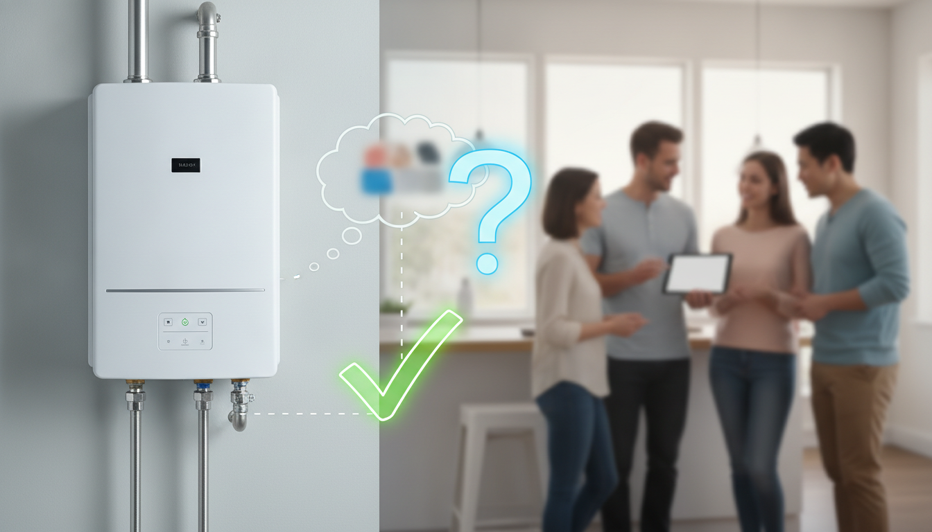 給湯器は基本的に「water heater」でOK
