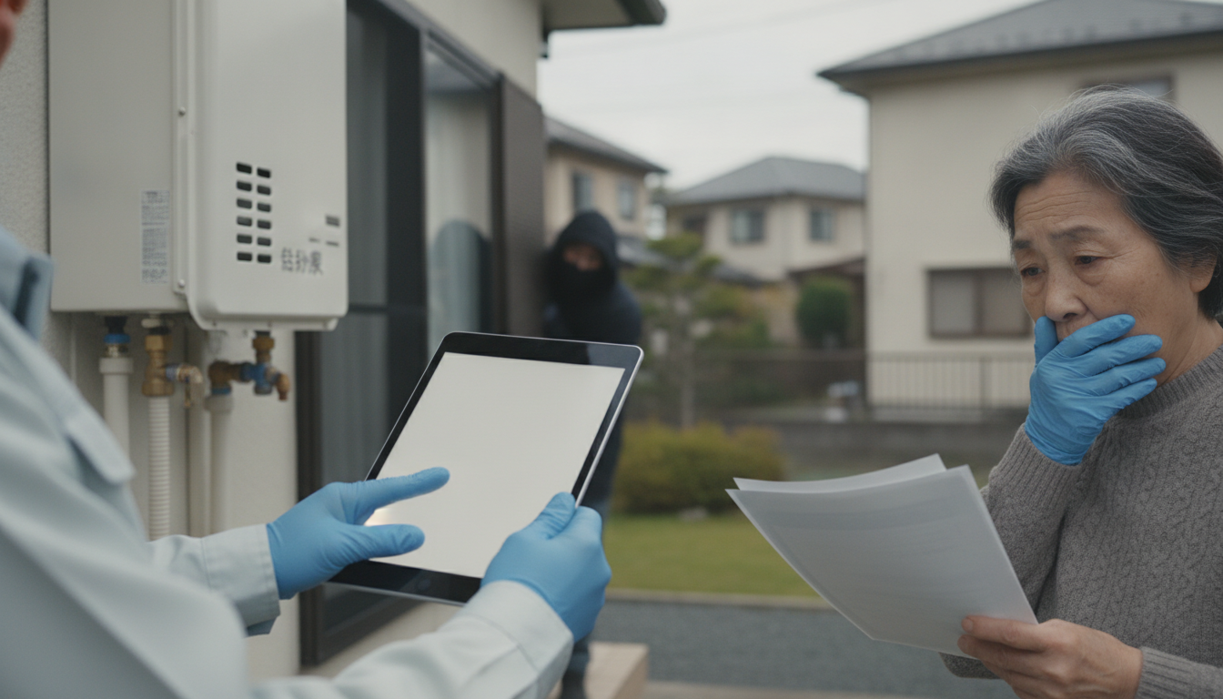 なぜ給湯器の検査詐欺が増えているのか