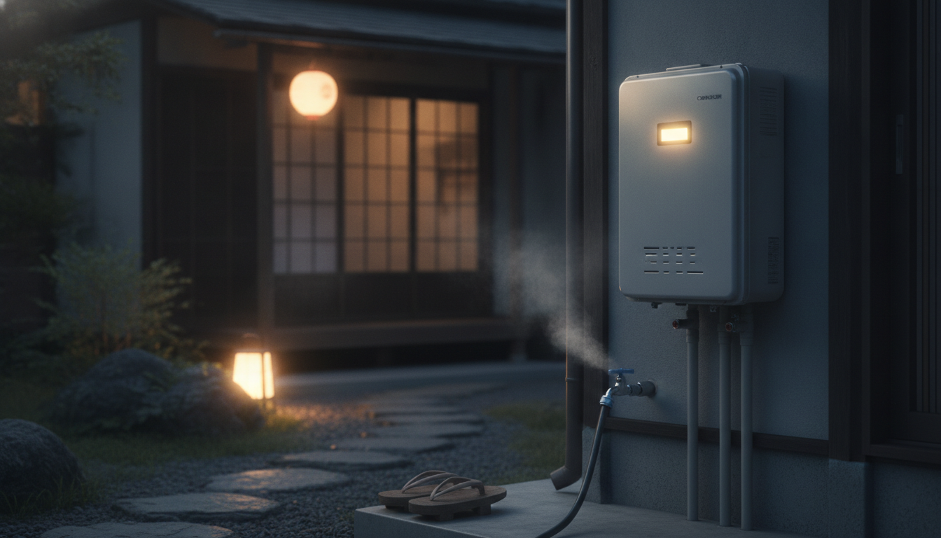 給湯器を消さなくても基本的には大丈夫です
