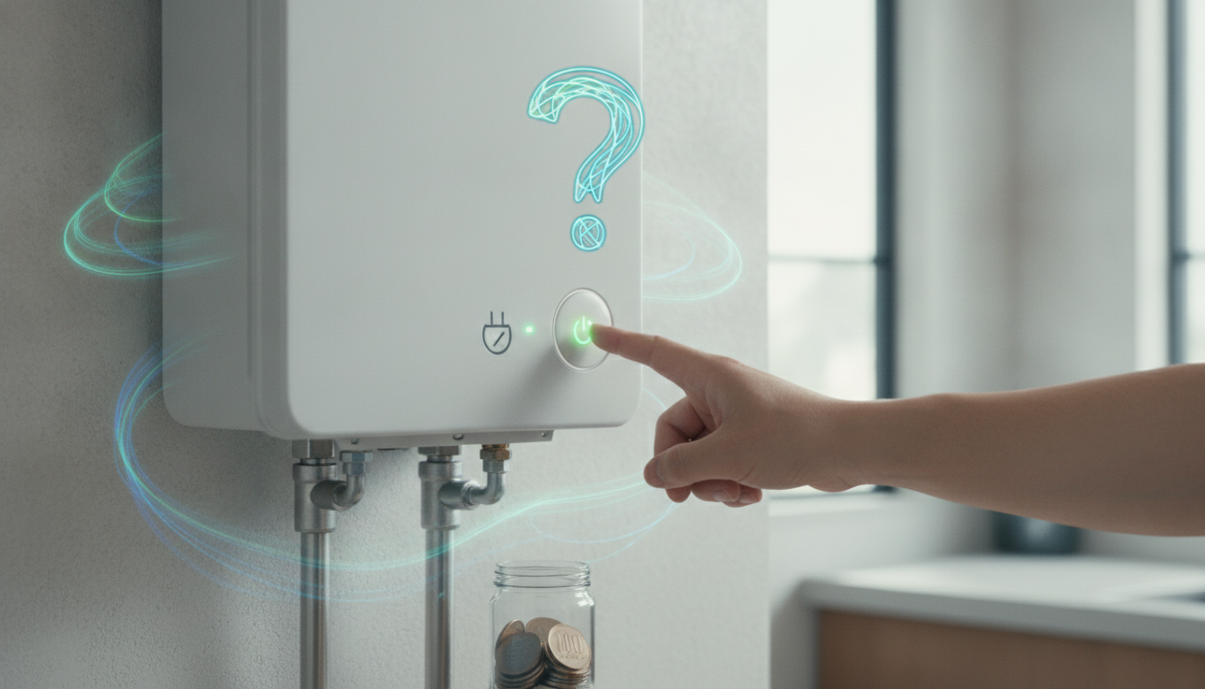 なぜ給湯器の電源を切っても大きな節約にならないのか