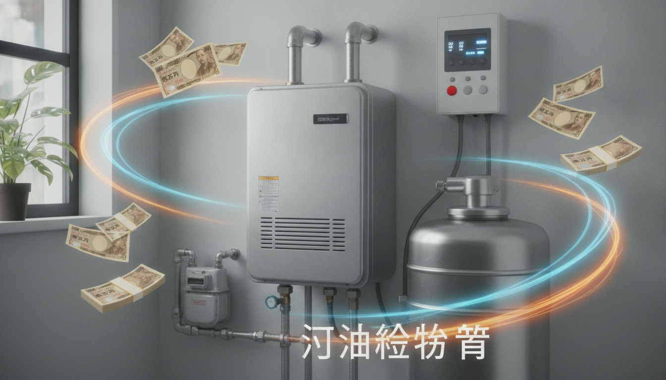 灯油給湯器のランニングコストが「ガスより安め」になる理由