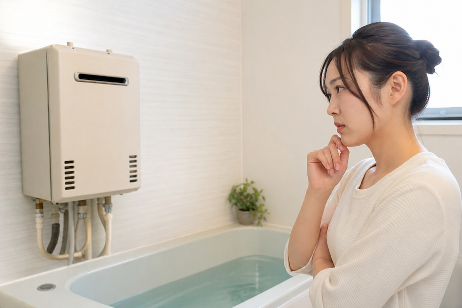 給湯器がついたり消えたりするのは、必ずしも故障ではありません