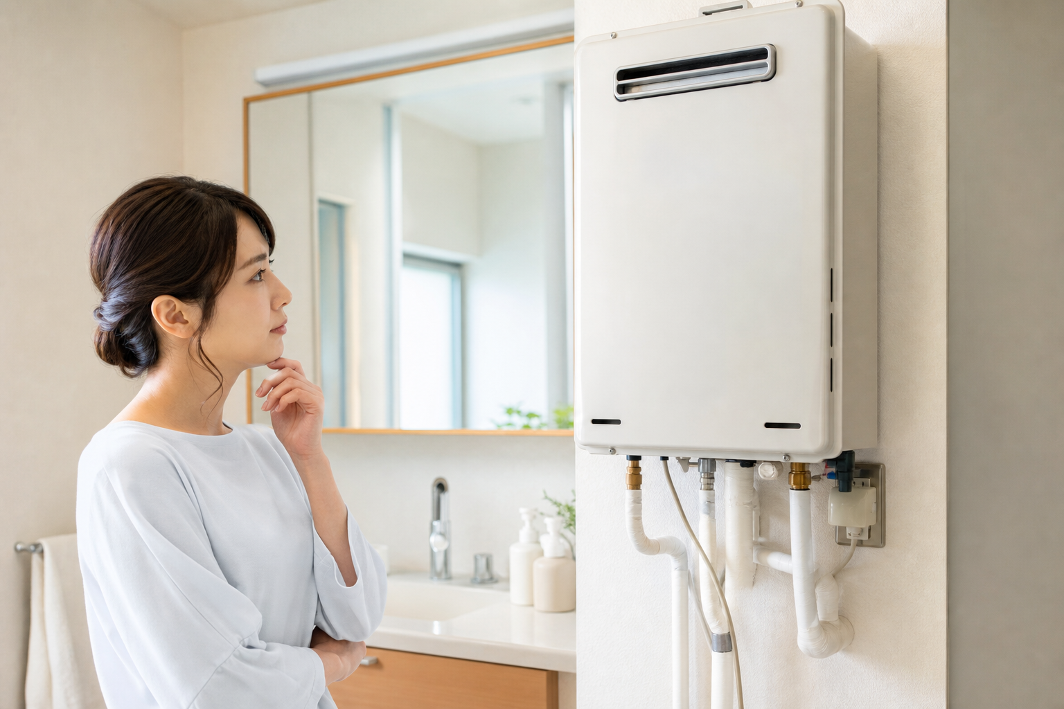 リンナイ給湯器の電源が入らないときは、まず「4つのポイント」を順番に確認しよう