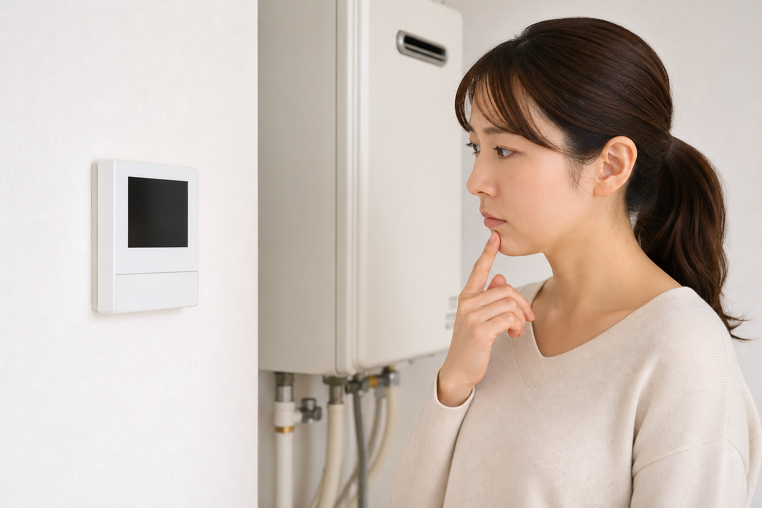 CHOFU給湯器の電源が入らない場合、まず自分でできる手順を試してみましょう