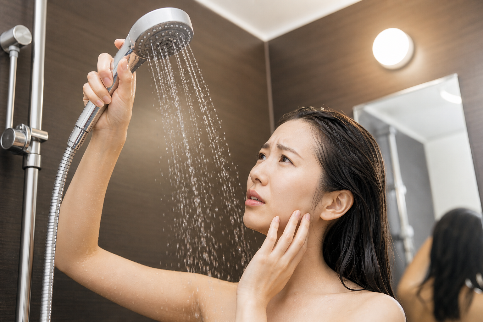 シャワーのお湯が出たり出なかったりするのは「複数の原因」が絡み合っている