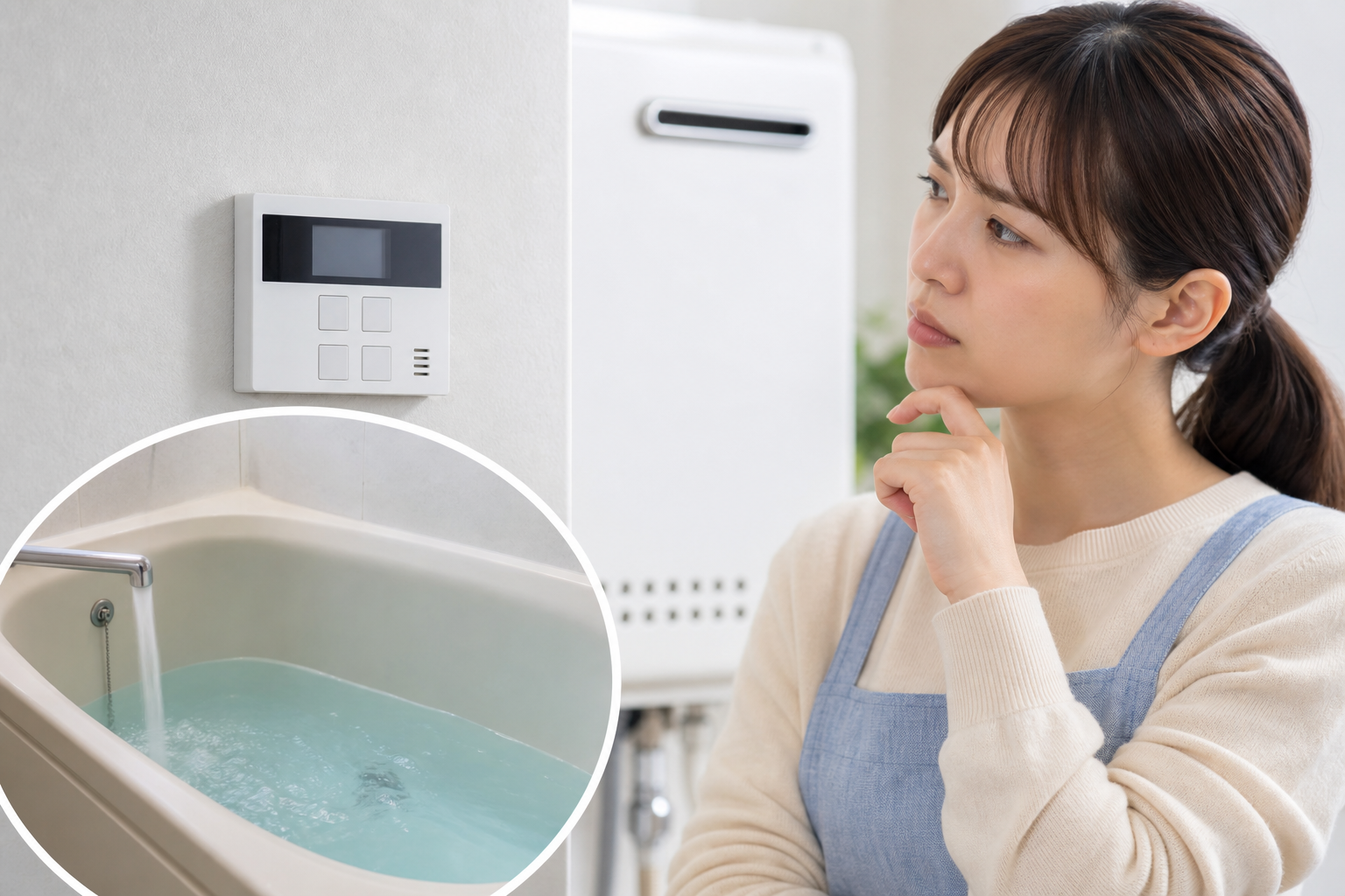 エラーコード412の正体:「湯張り流量検出異常」というエラーです