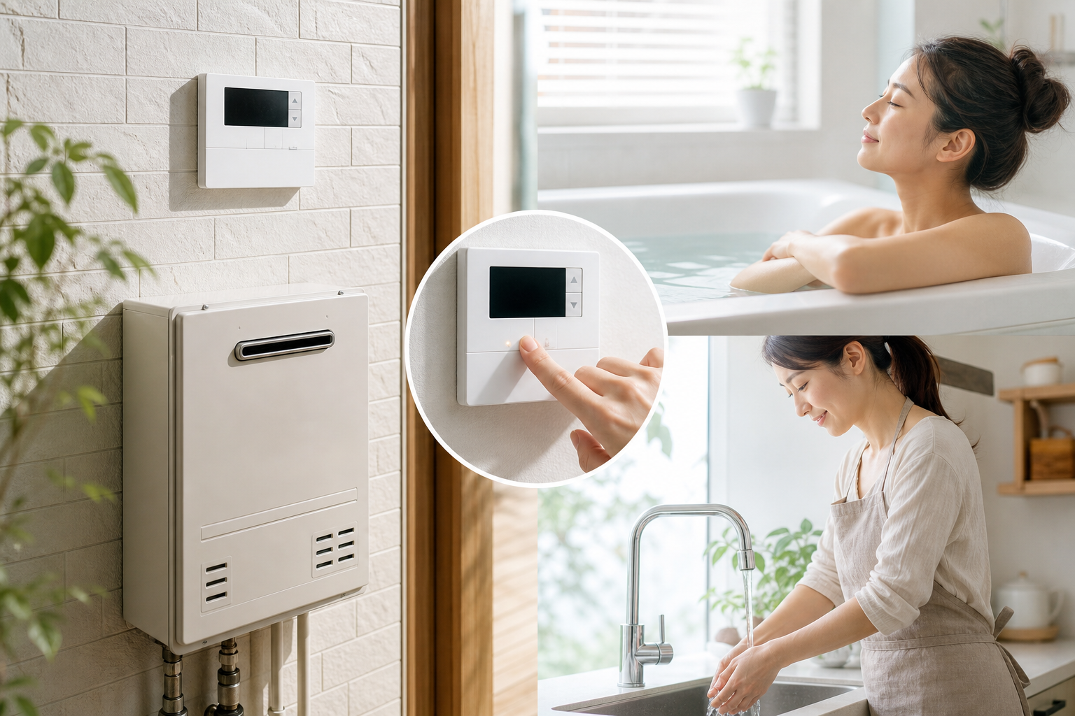 パロマ給湯器の設定温度は32〜60℃が基本、日常使いは38〜45℃がちょうどいい