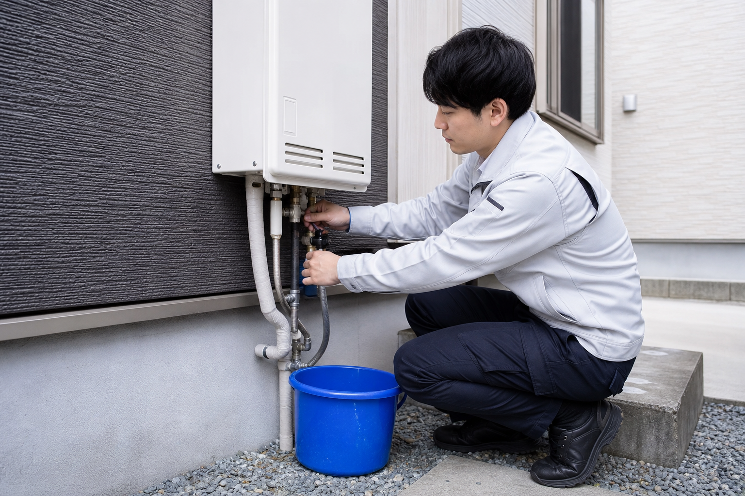具体的な水抜きの手順を物件タイプ別に確認しましょう