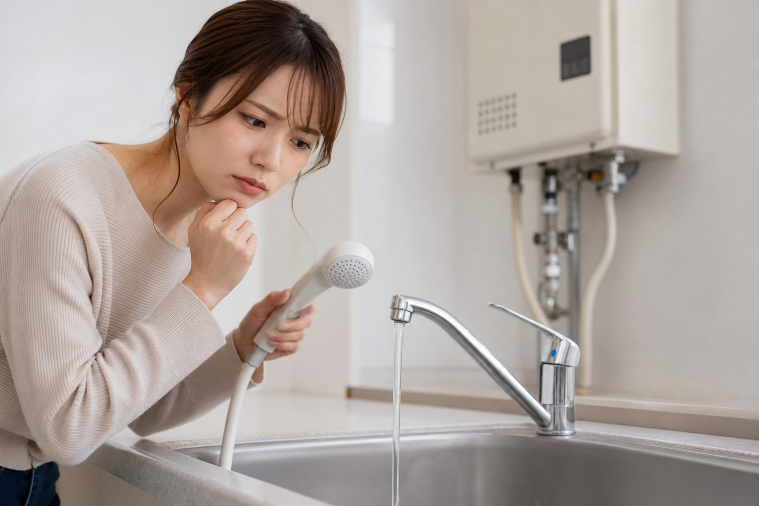 なぜ「水は出るのにお湯が出ない」のか？原因を詳しく見てみよう