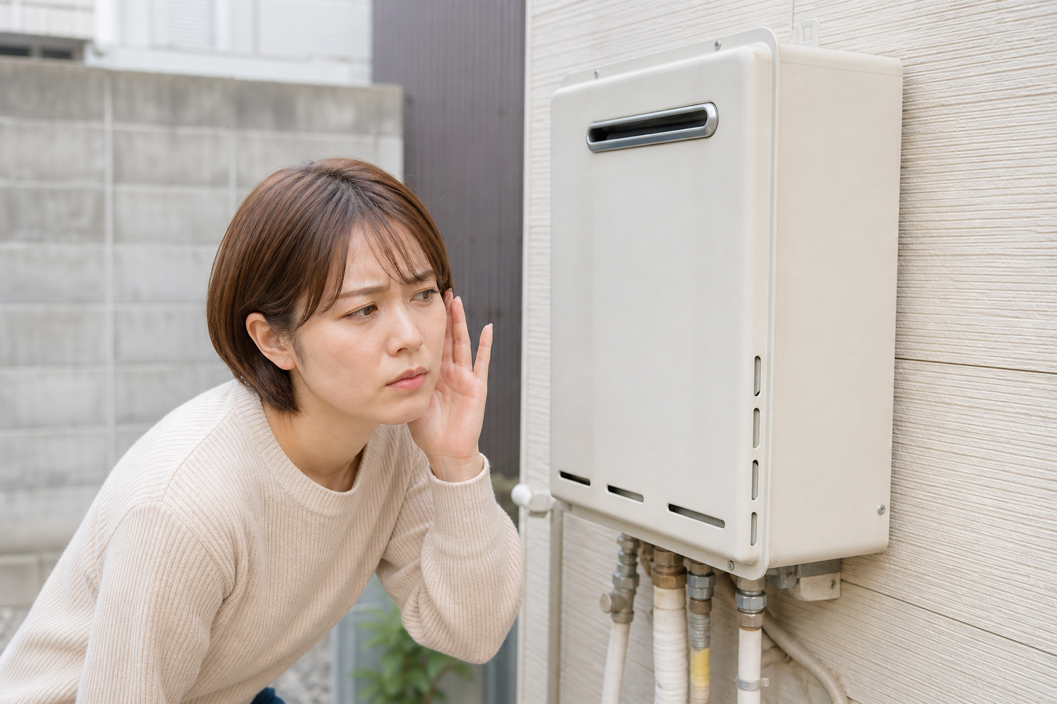 そもそも、なぜ給湯器からカタカタ音がするの？
