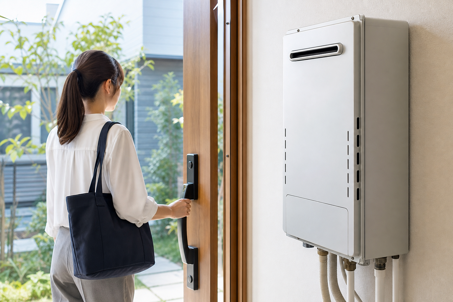 結論:短時間の外出なら、つけっぱなしでもほぼ問題ないとされています
