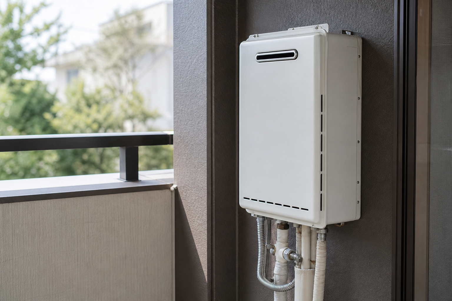 ベランダ設置の給湯器、具体的なデメリット5つ