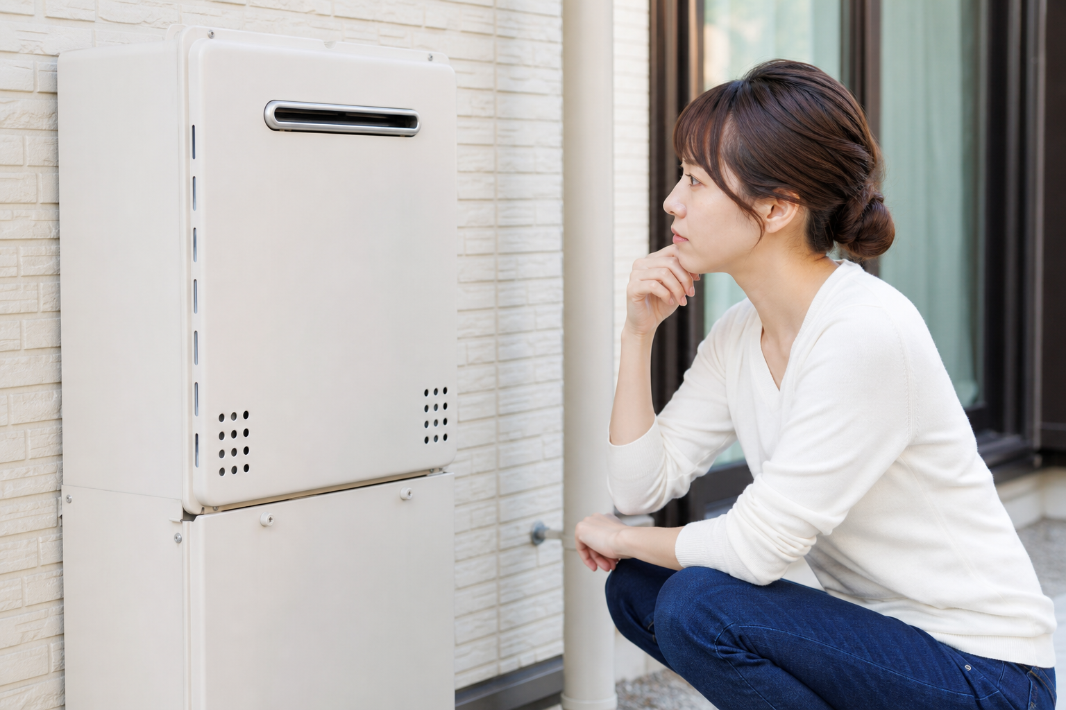 久しぶりに使う給湯器は、いきなり運転しないのが基本です