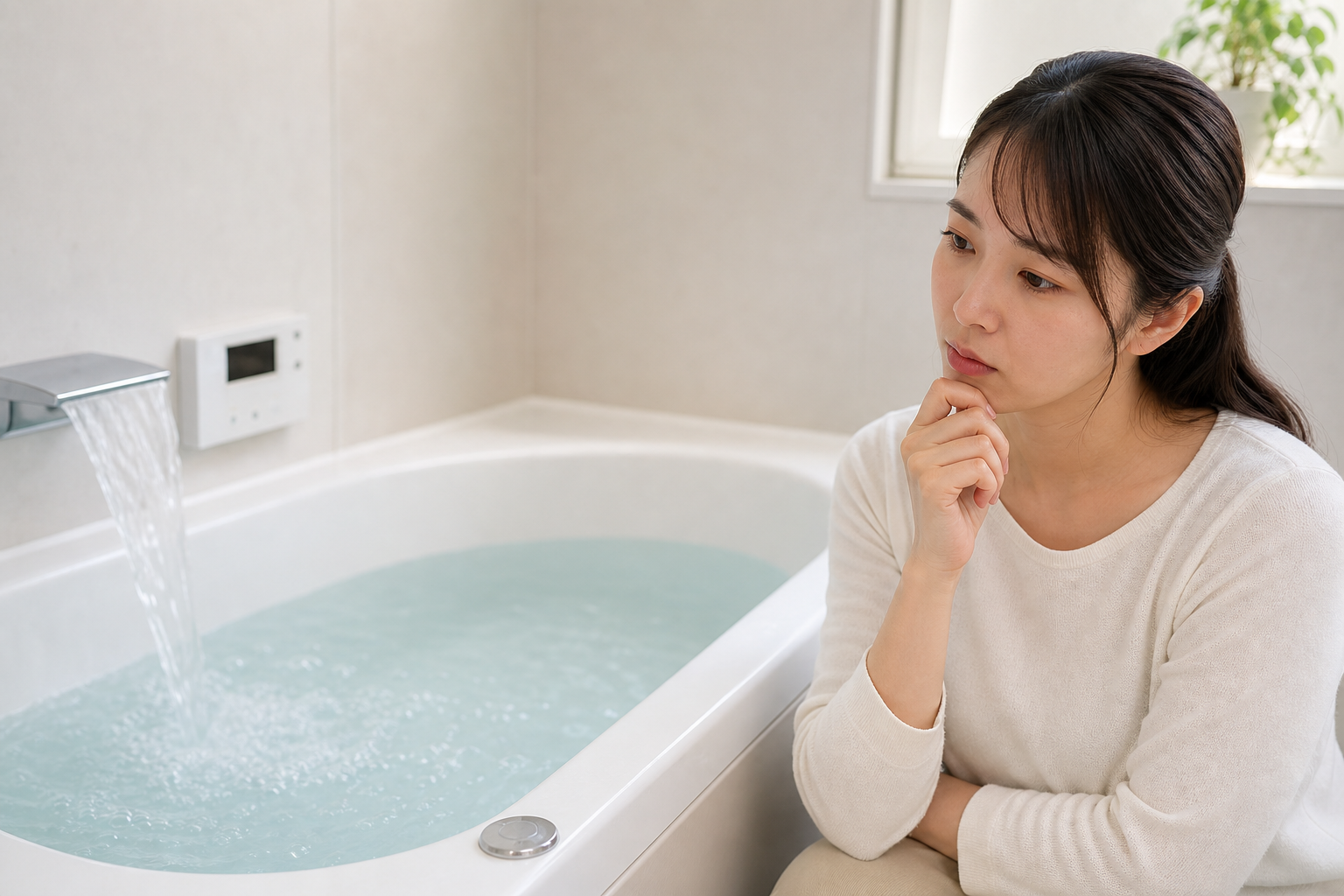 自動湯はりが止まらないときに、自分でできる対処法を一緒に確認しましょう