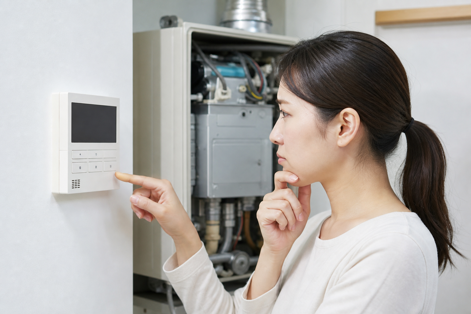 操作パネルがつかない時は「焦らず順番に確認」するのが正解