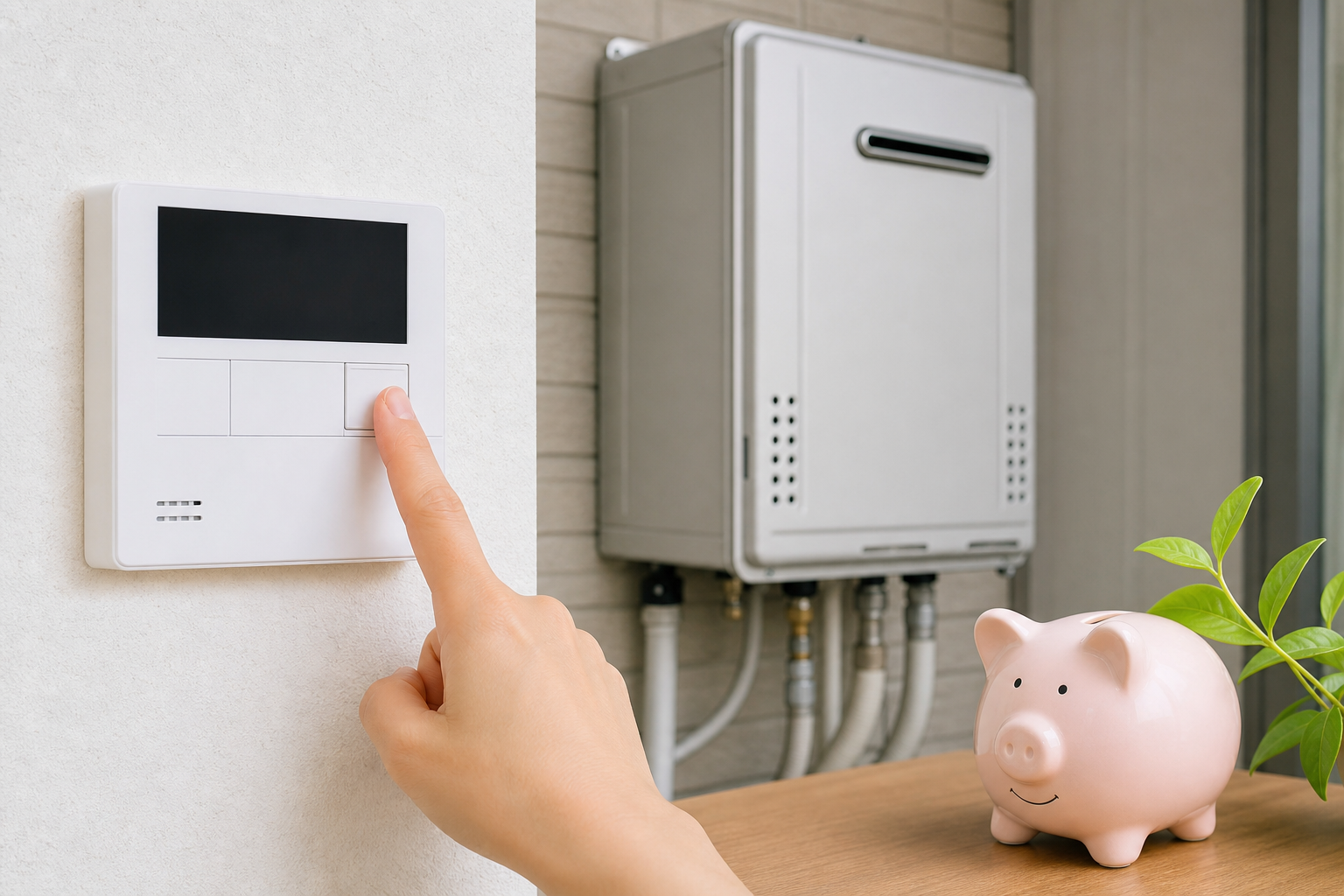 結論:給湯器の電源をこまめに切っても節約効果は「年間数百円程度」