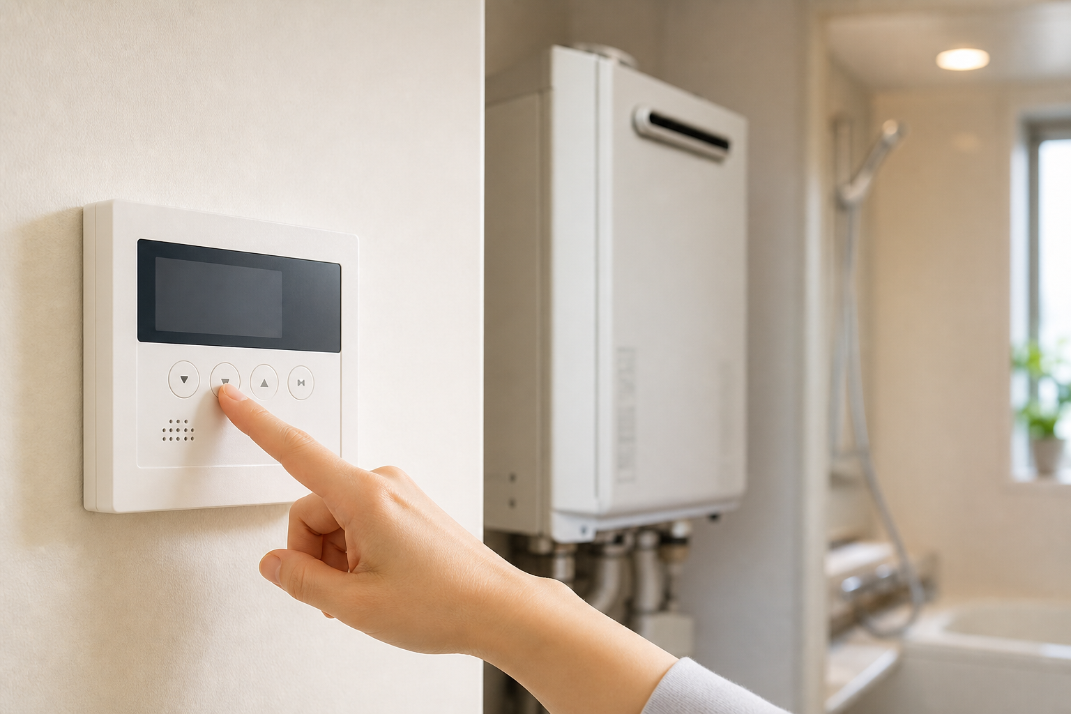 給湯器の「電源をつけたり消したり」には3種類ある