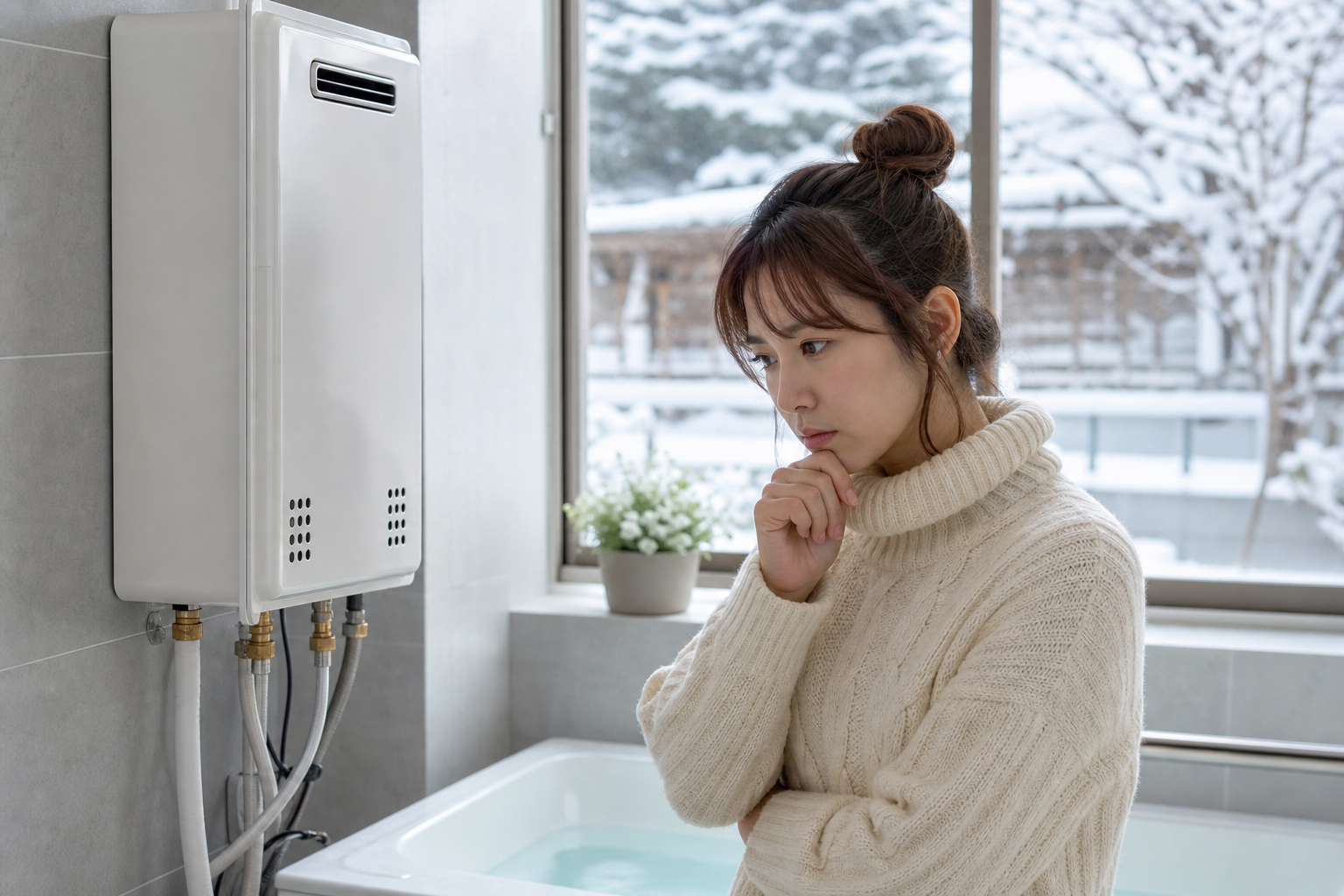 自分でできる！冬のぬるいお湯を改善するチェックリスト