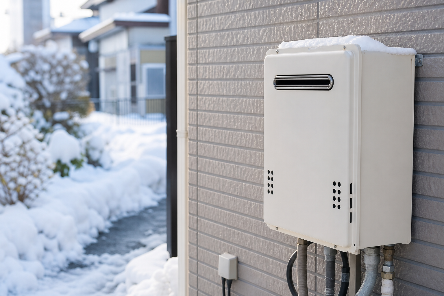 冬に燃焼ランプがつかないのは「凍結」や「ガス・電源トラブル」が主な原因