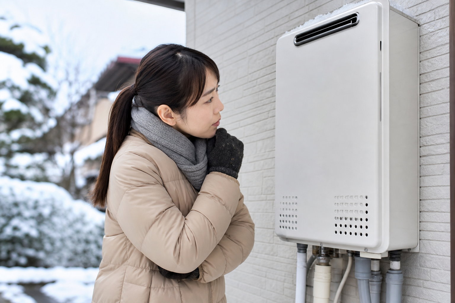 自分でできる！燃焼ランプがつかないときの確認手順