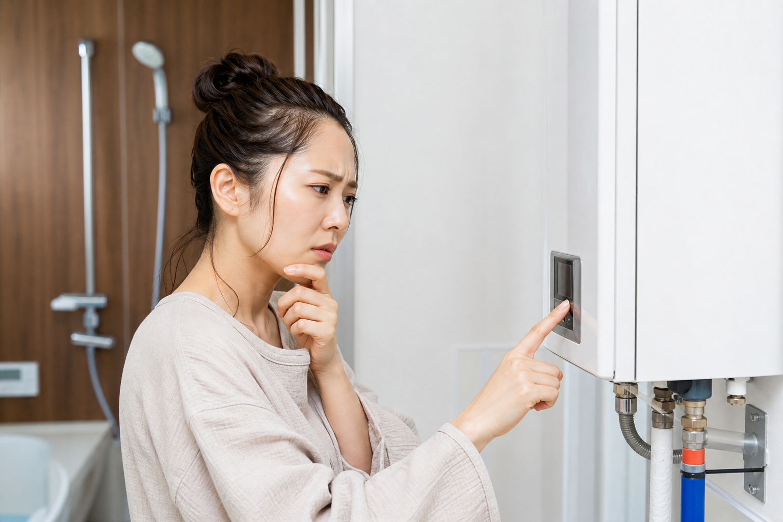給湯器の点滅はほぼ「エラー・安全装置のサイン」です