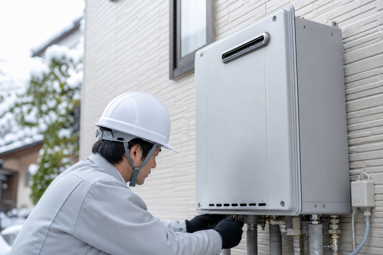 冬に給湯器の電源が落ちるのは「原因がいくつかある」から