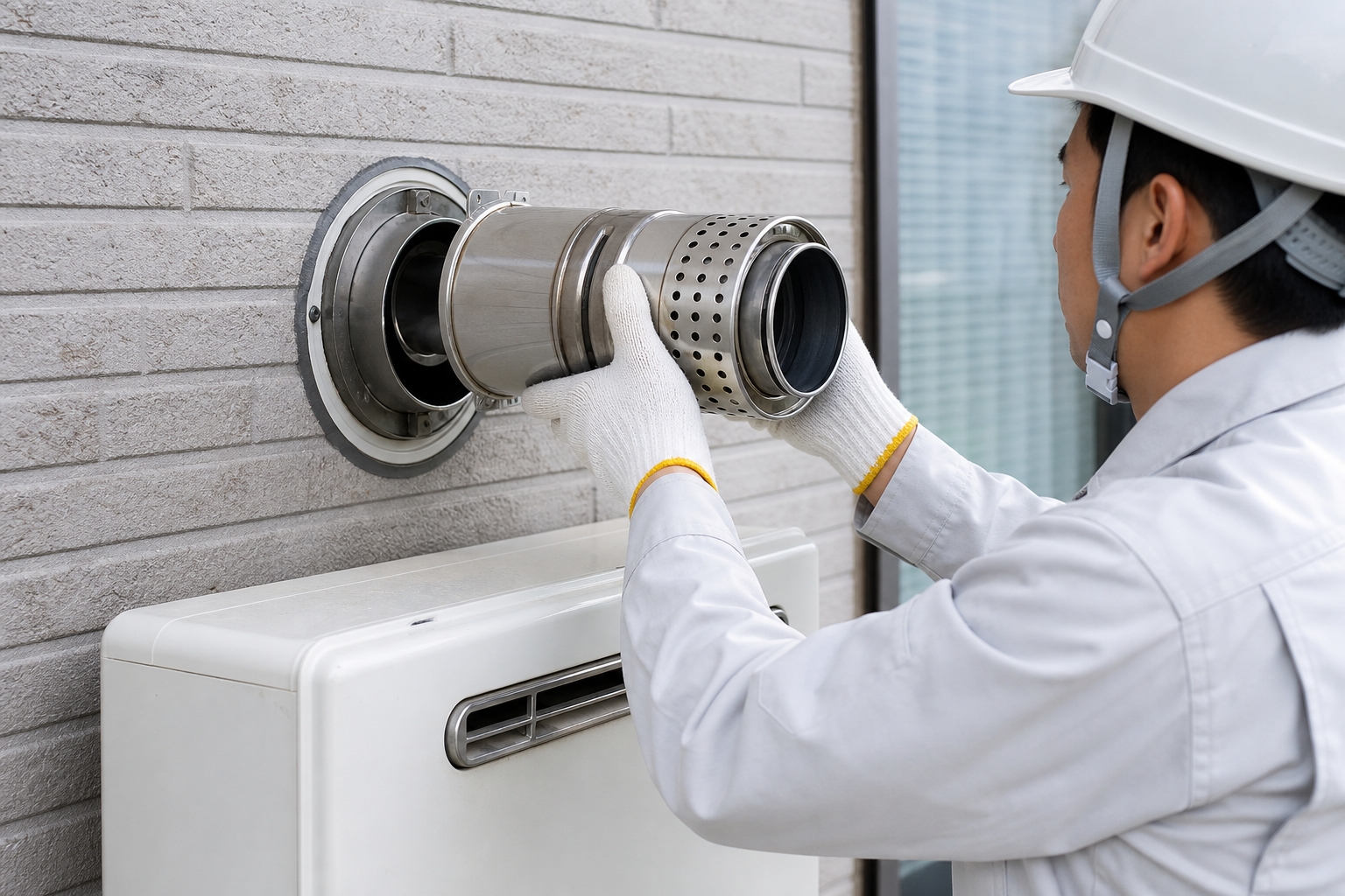 FF給湯器の排気筒を外すときの基本的な結論