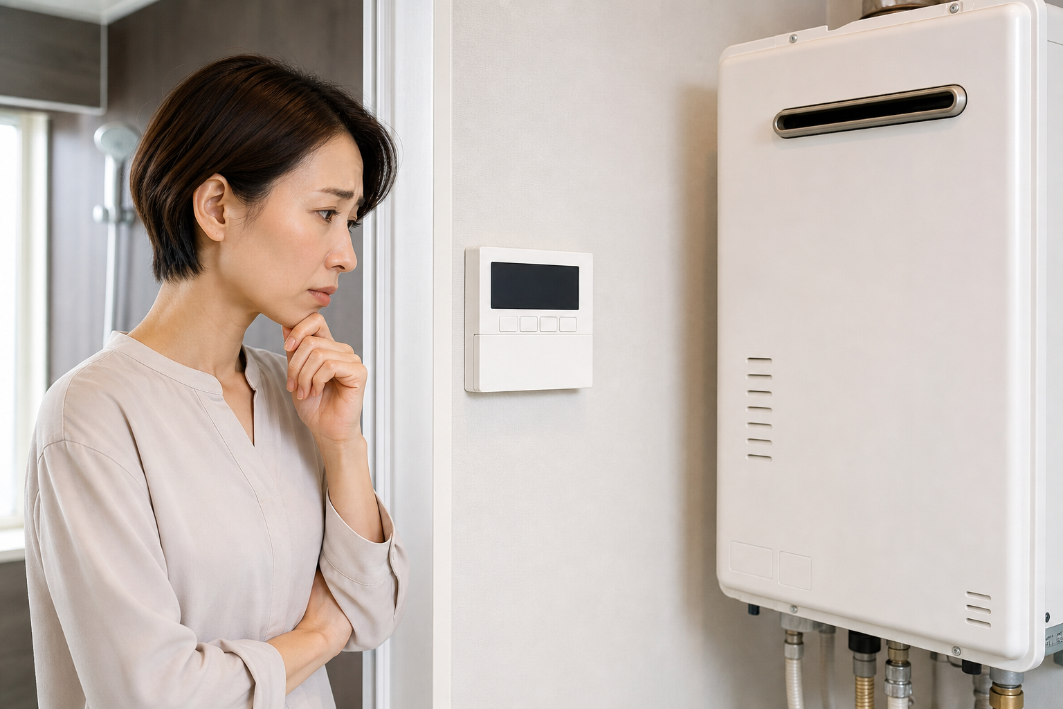 パーパス給湯器の電源が入らない原因を詳しく解説