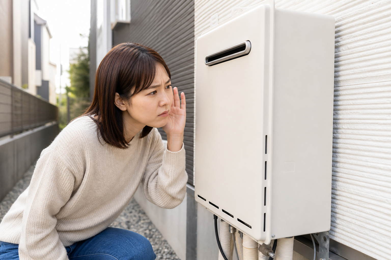 リンナイ給湯器がうるさいのは、多くの場合は正常範囲内です
